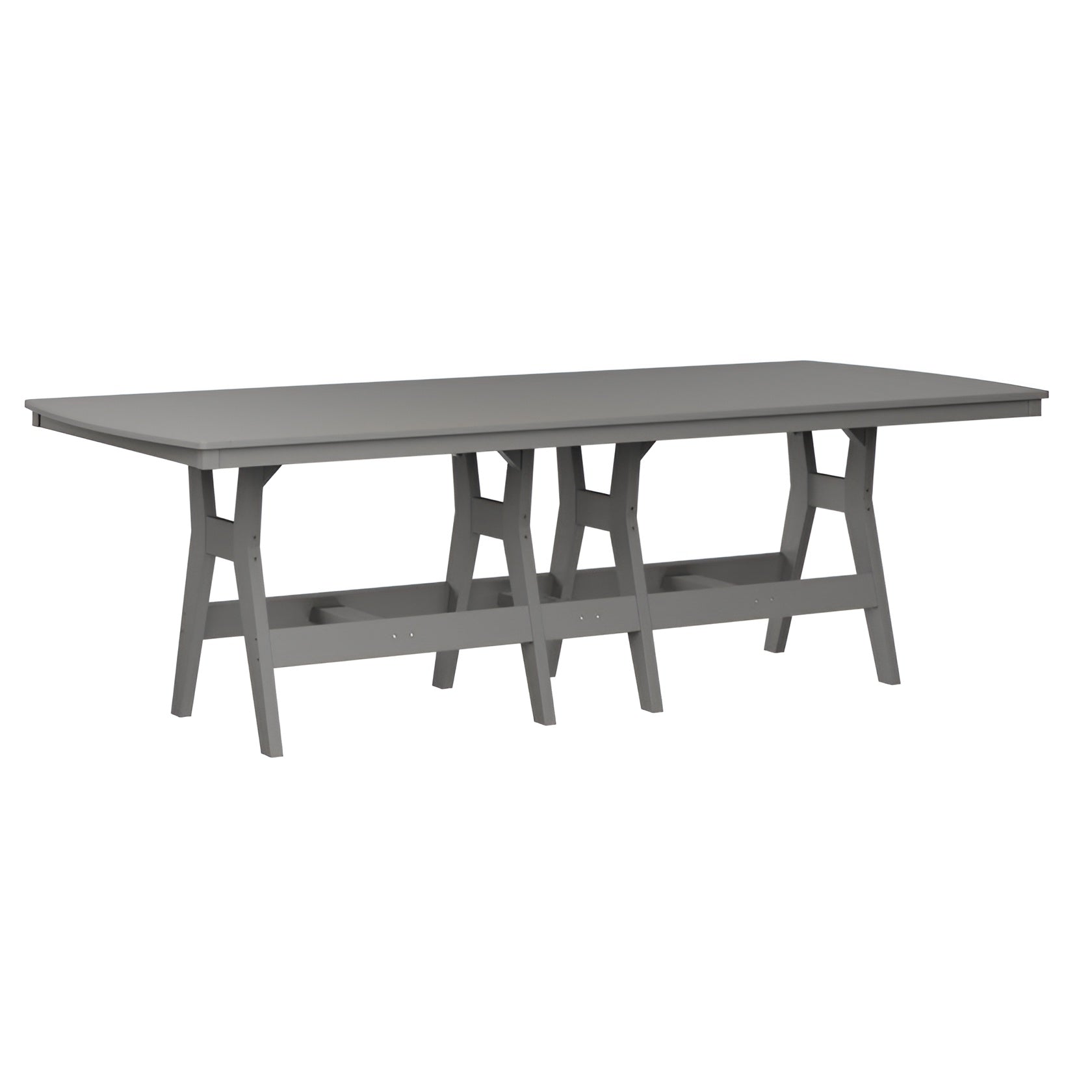 Berlin Gardens Garden Classic 44" x 96" Rectangular Table - Dining Height- GCOT4496DBK