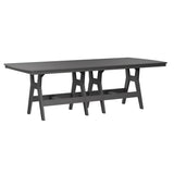 Berlin Gardens Garden Classic 44" x 96" Rectangular Table - Dining Height- GCOT4496DBK