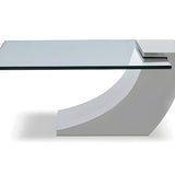SHERES "Clasp" Cocktail Table, Stainless Steel - C-01S