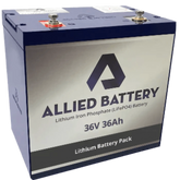 Allied Lithium Battery - 36V 36 Amp Golf Cart Individual AB-INDV-36V-36AH