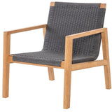 Royal Teak Collection Admiral Club Chair - Charcoal - ADCC-G