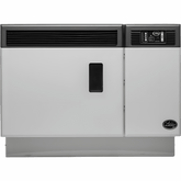 US Stove AP5000 Wall Mount Pellet Stove Direct Vent 1,000 sq. ft. 24,000 BTU 28 lb Hopper and Remote New