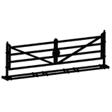 Chery Industrial AS-IS 20ft Farm Metal Driveway Gate with Diagonal Tubes D_IF000054