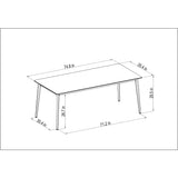 Midtown Concept Aalborg w/Cannes 7-Piece Indoor Dining Set - SC ALBORG_6CANNES LOT GR_IN