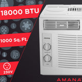 Amana Window/Wall Air Conditioners _ AMAP182CW