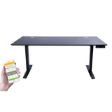 Apexdesk Flex Pro Series 66 Inch Standing Desk - FX-66APP-BLACK