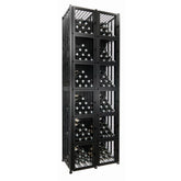 Vintage View Case & Crate Locker 6 Kit freestanding wine bottle storage with secure backs