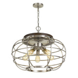 Cal Lighting Liberty Metal Chandelier 25" FX-3719-5