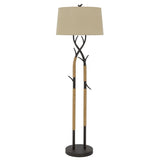 Cal Lighting Pecos Metal Tree Branch Floor Lamp With Wrapped Ropes BO-3029FL