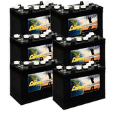 Crown Battery CR-GC150 12Volt/150Ah (6 Pack, 72V) - CG-GC150-6x
