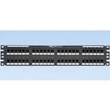 Panduit Punchdown Patch Panel, Cat 5e, Flat, 48 - DP485E88TGY