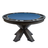 Darafeev Trestle 2 Way 54″ Round Poker Dining Table