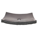 Eden Bath Large Black Granite Zen Sink - EB_S014BK-P