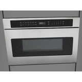 Fulgor Milano 24 in. 700 Series Built-In Microwave Drawer - F7DMW24S2