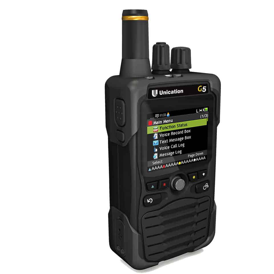 Unication G5 P25 Pager - G5VHF - Backyard Provider
