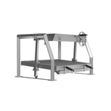 Fuego Criollo Grill Pro 800 4 Sections Premium Insert for Built In Argentine Charcoal Grill -