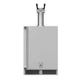 Hestan 24-Inch Outdoor Rated Double Faucet Beer Dispenser - GFDSR242-SS