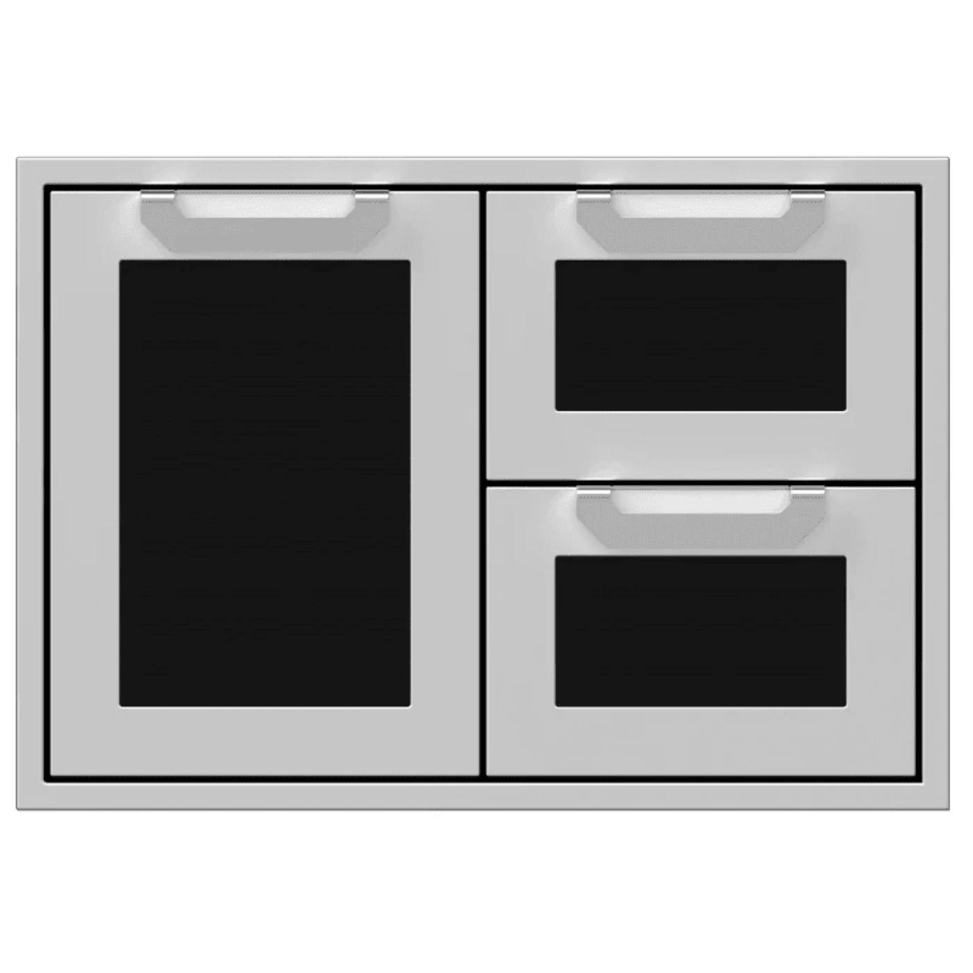 Hestan 30-Inch Double Drawer and Storage Door Combination - AGSDR30-SS