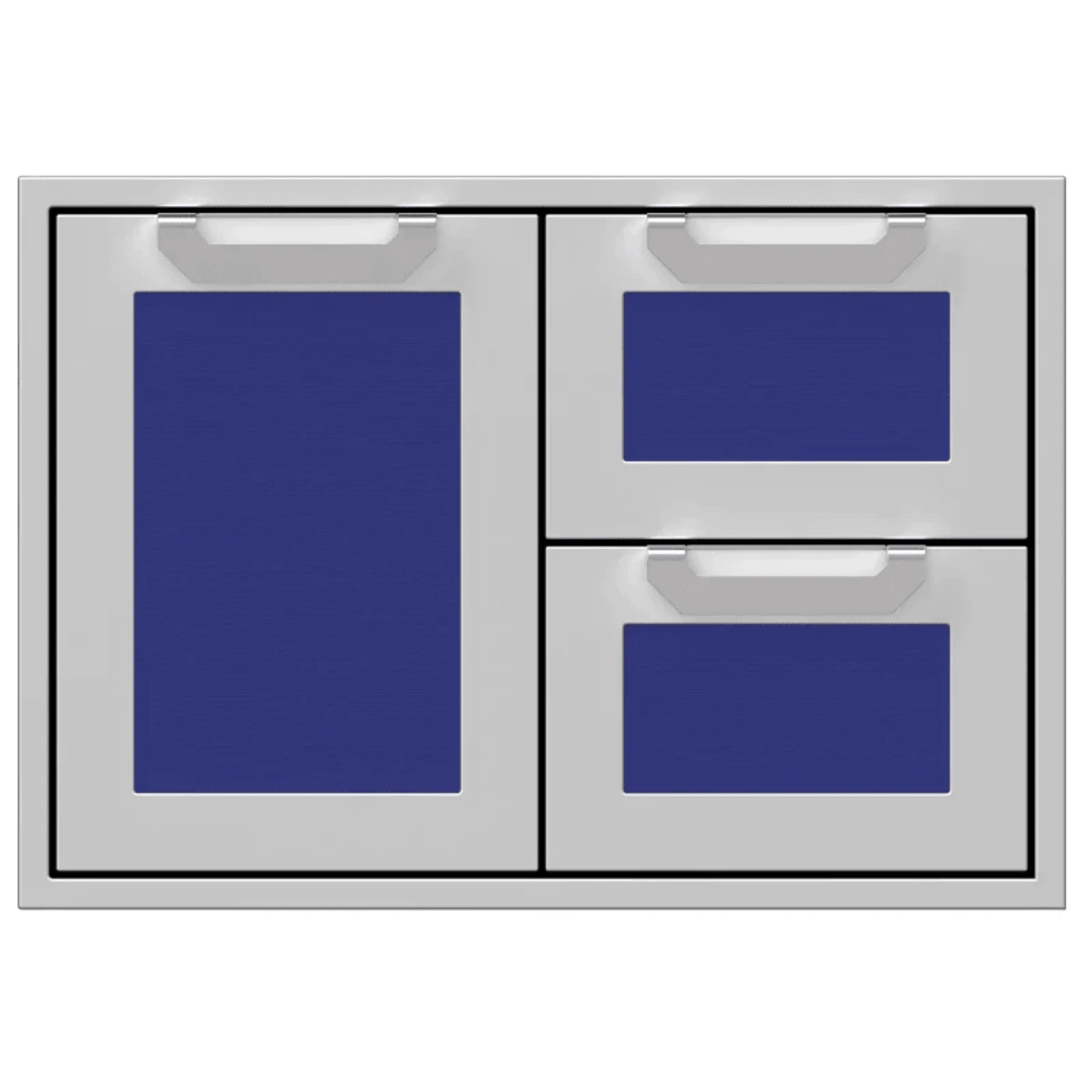 Hestan 30-Inch Double Drawer and Storage Door Combination - AGSDR30-SS