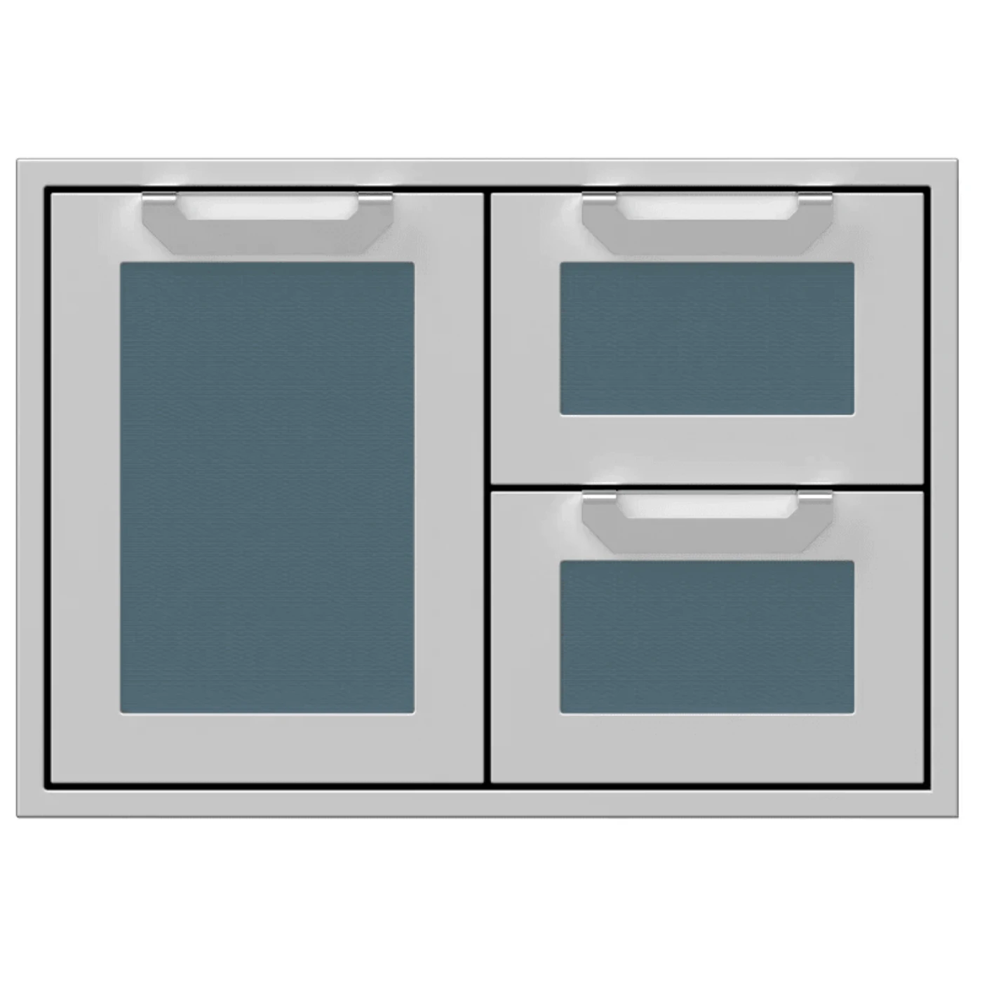 Hestan 30-Inch Double Drawer and Storage Door Combination - AGSDR30-SS