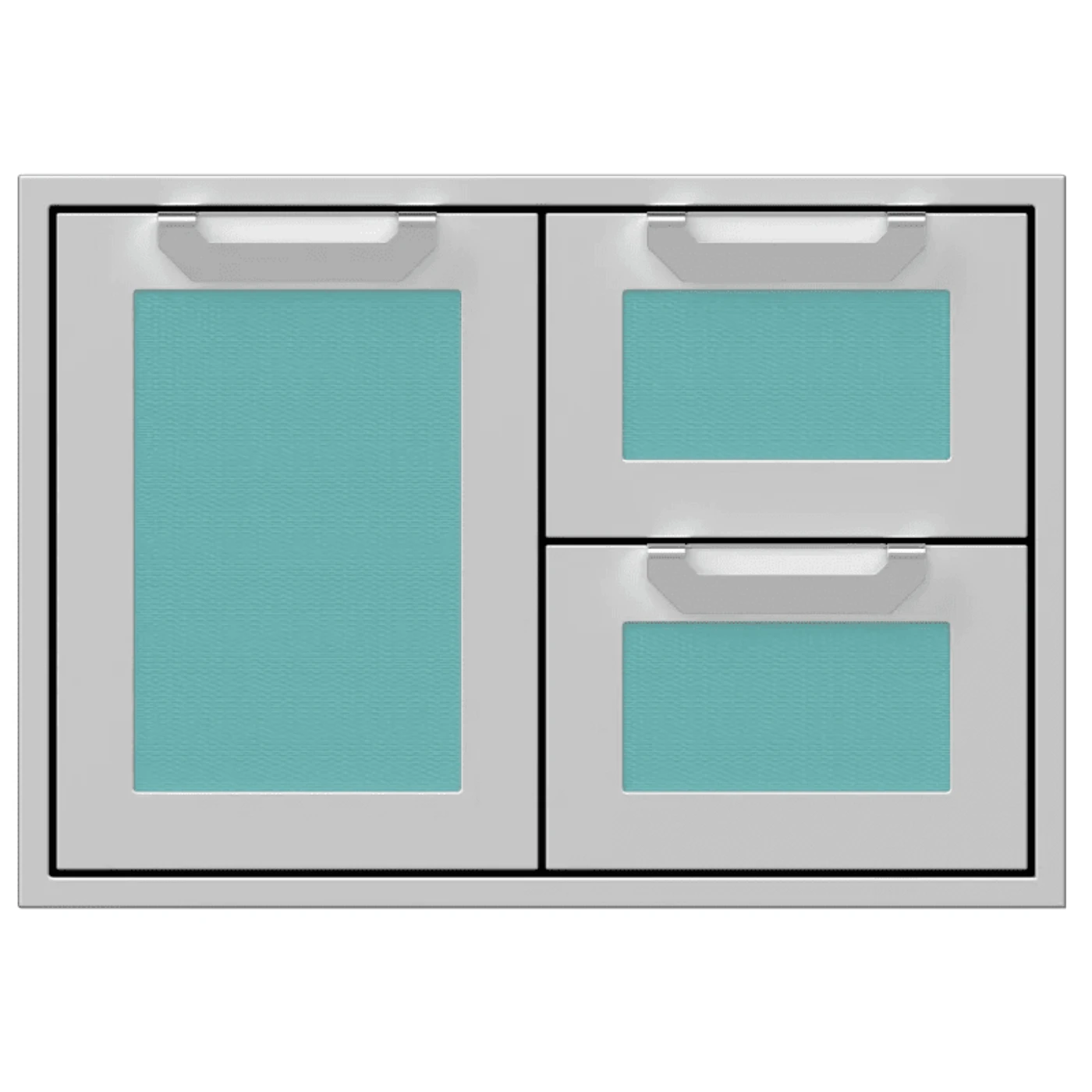 Hestan 30-Inch Double Drawer and Storage Door Combination - AGSDR30-SS