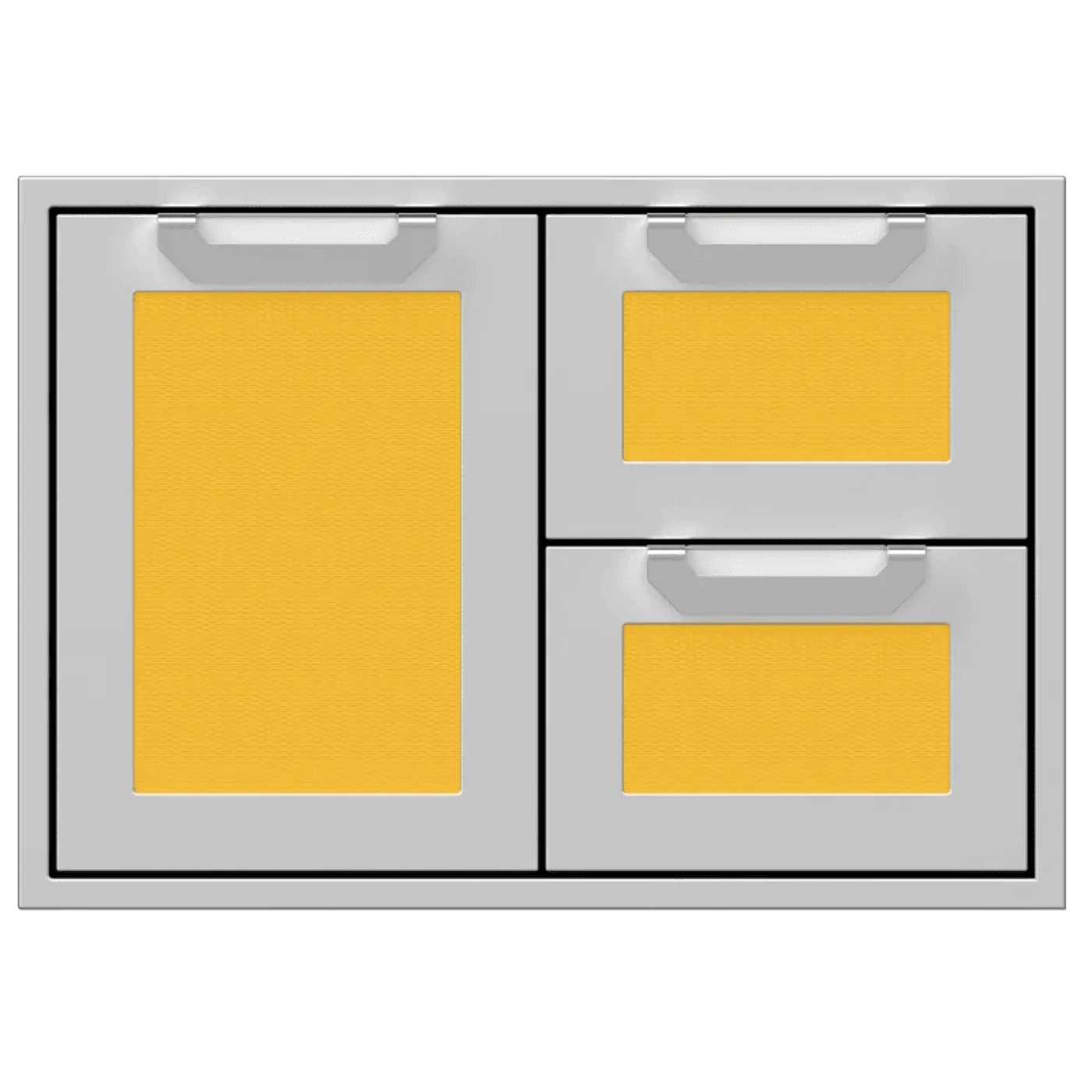 Hestan 30-Inch Double Drawer and Storage Door Combination - AGSDR30-SS