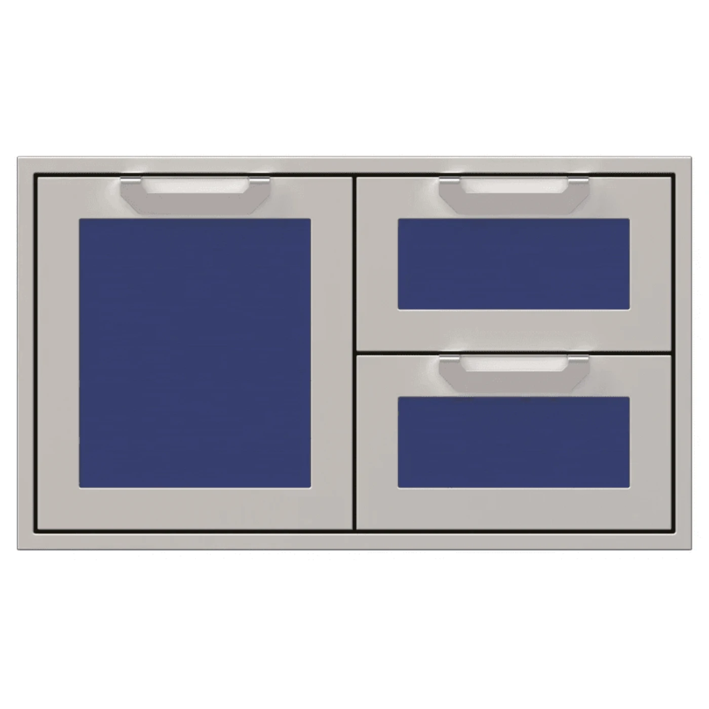 Hestan 36-Inch Double Drawer and Storage Door Combination - AGSDR36-SS