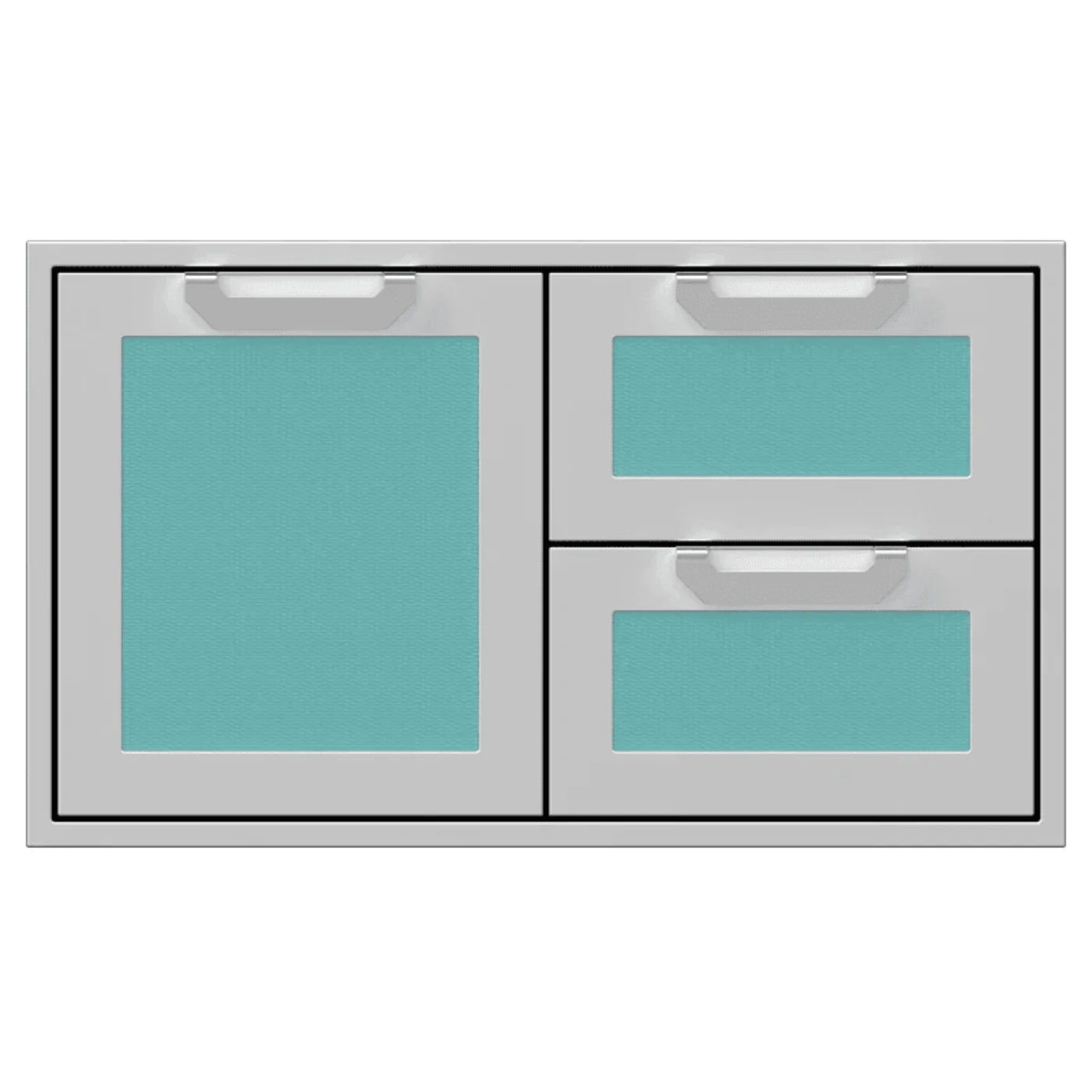 Hestan 36-Inch Double Drawer and Storage Door Combination - AGSDR36-SS