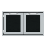 Hestan 36-Inch Double Sealed Pantry Storage Doors - AGLP36-SS