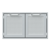 Hestan 36-Inch Double Sealed Pantry Storage Doors - AGLP36-SS