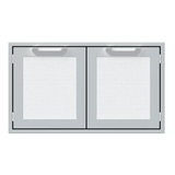 Hestan 36-Inch Double Sealed Pantry Storage Doors - AGLP36-SS
