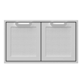 Hestan 36-Inch Double Storage Doors - AGSD36-SS