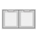 Hestan 36-Inch Double Storage Doors - AGSD36-SS