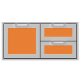 Hestan 42-Inch Double Drawer and Storage Door Combination - AGSDR42-SS