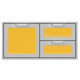 Hestan 42-Inch Double Drawer and Storage Door Combination - AGSDR42-SS