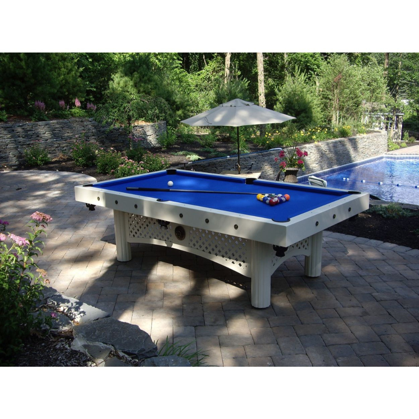 Gameroom Concepts Tuscany 8ft Outdoor Pool Table