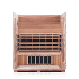 Enlighten Sauna Infranature Original Rustic 4-Person Outdoor Sauna - 17378
