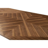 SHERES "Angles" Dining Table Walnut -  D-06-Walnut