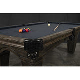 Iron Smyth The Don 8' Slate Pool Table - Brown Wash - ISAF-90010-Brownwash