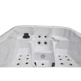 Luxury Spas - Studio Series Largo 3 Person Cloud Gray WS-696-CG - Backyard Provider