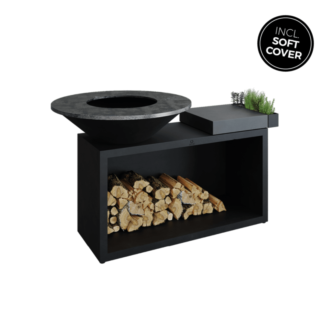 OFYR Island Black 100 Ceramic Dark Grey - OIB-100-CD