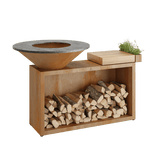 OFYR Island Corten 85 Teak Wood