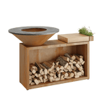 OFYR Island Corten 85 Teak Wood