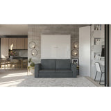 Maxima House Murphy bed European Full XL Vertical with Sofa Invento - IN001W-G