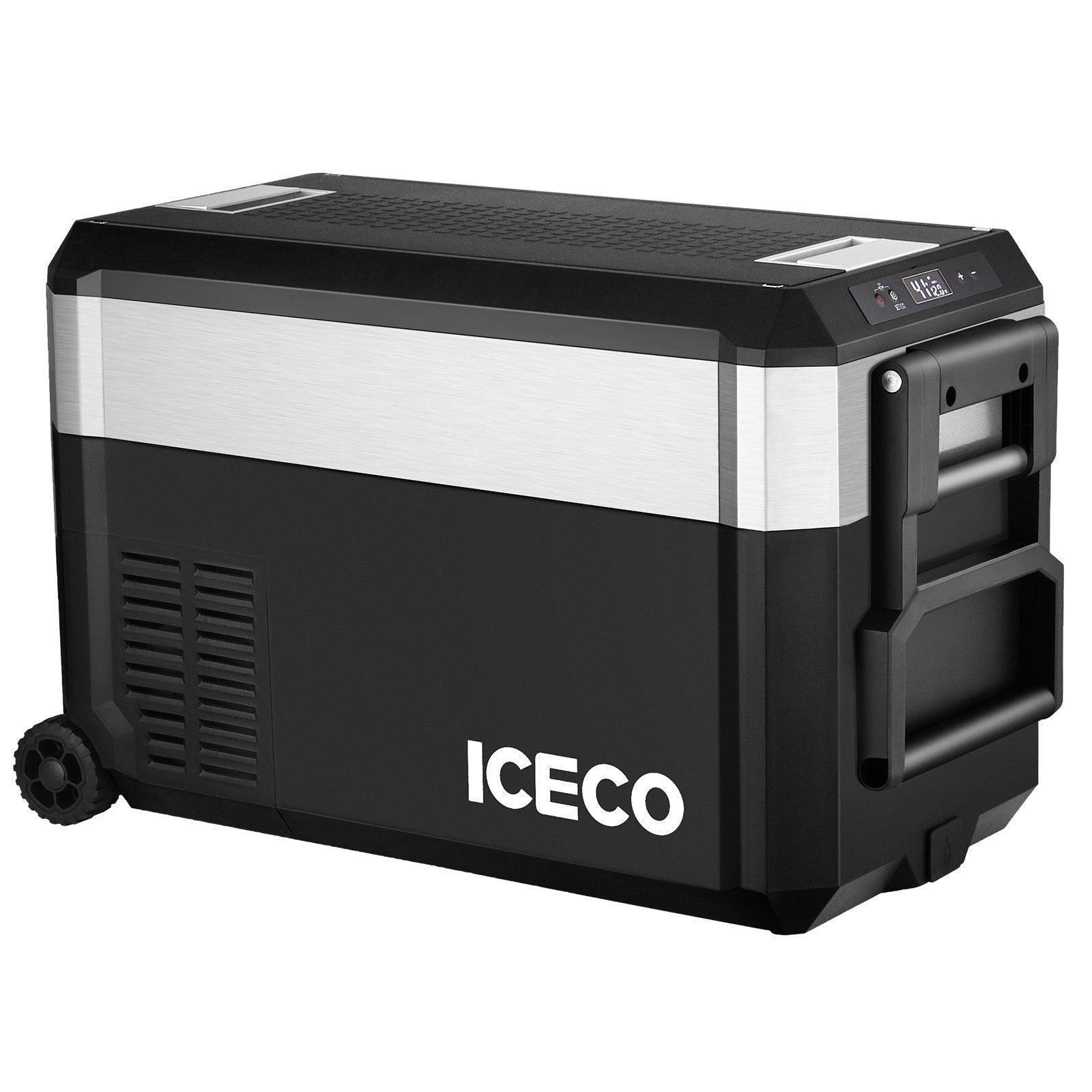 ICECO 39QT JP40 Pro Dual Zone Wheeled Portable Freezer With Cover