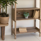 Kalalou 81 in. Wooden Shelving Unit - CTNF1001