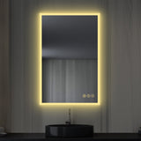 Blossom Beta 24″x36″ LED Mirror with Frosted Sides - LED M2 2436