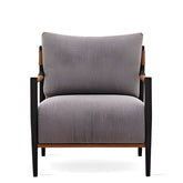 Enza Home US Linz Armchair - Metal - 2118 - K2 - 22406 Grey - KL:40109 Tobacco - AR:217 - 1454073