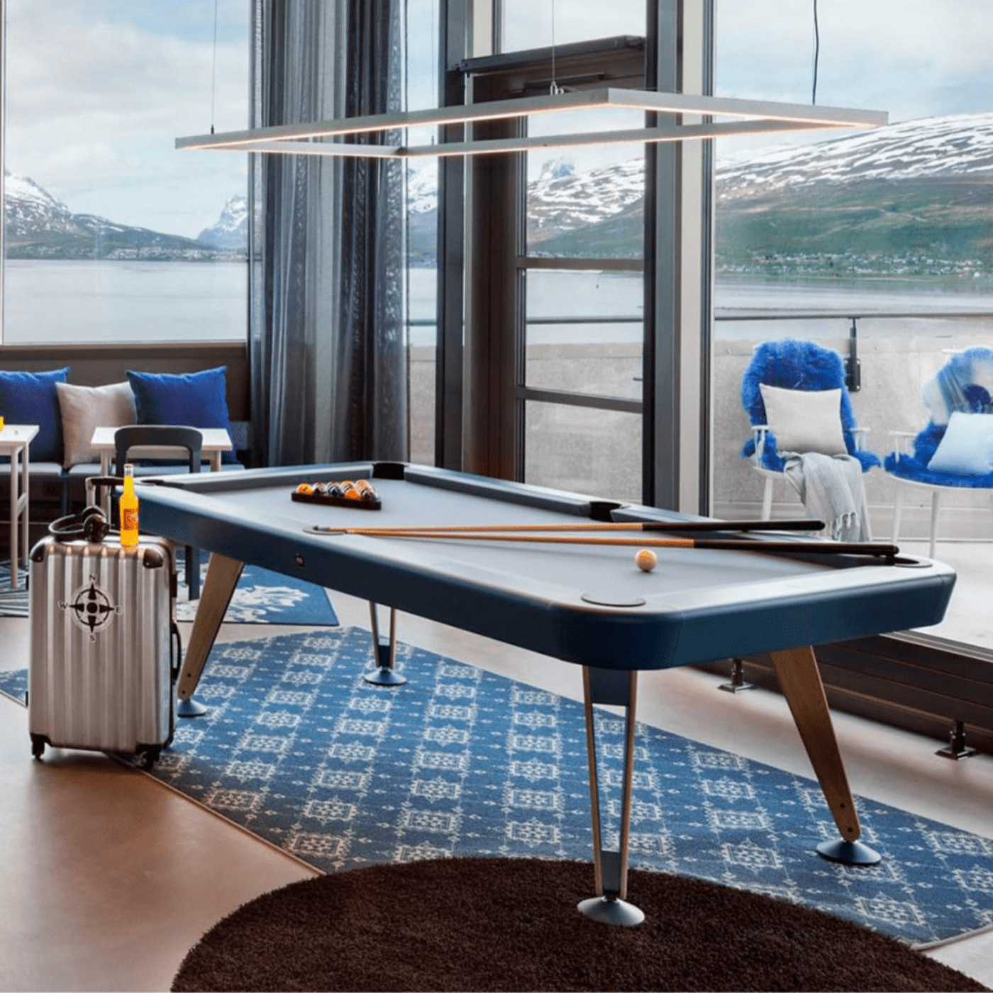 Rs Barcelona - Diagonal Indoor Pool Table