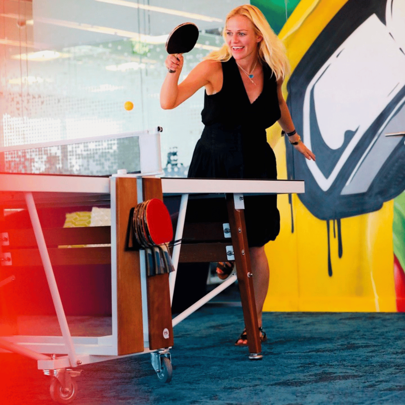 Rs Barcelona - Modern Rs Folding Ping Pong Table